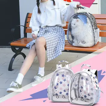 

Space Capsule Astronaut Pet Cat Backpack Bubble Window for Kitty Puppy Carrier