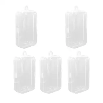 

5Pcs Molar Rod Case PP Box Teether Container Teether Storage Box for Travel