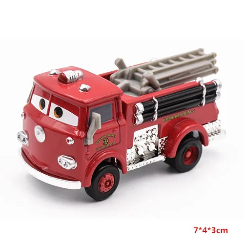 Disney Pixar Cars 2 3 игрушка Молния Маккуин Джексон шторм Мак UncleTruck King 1:55 литой металлический игрушечный автомобиль Детский подарок на день рождения - Цвет: 06