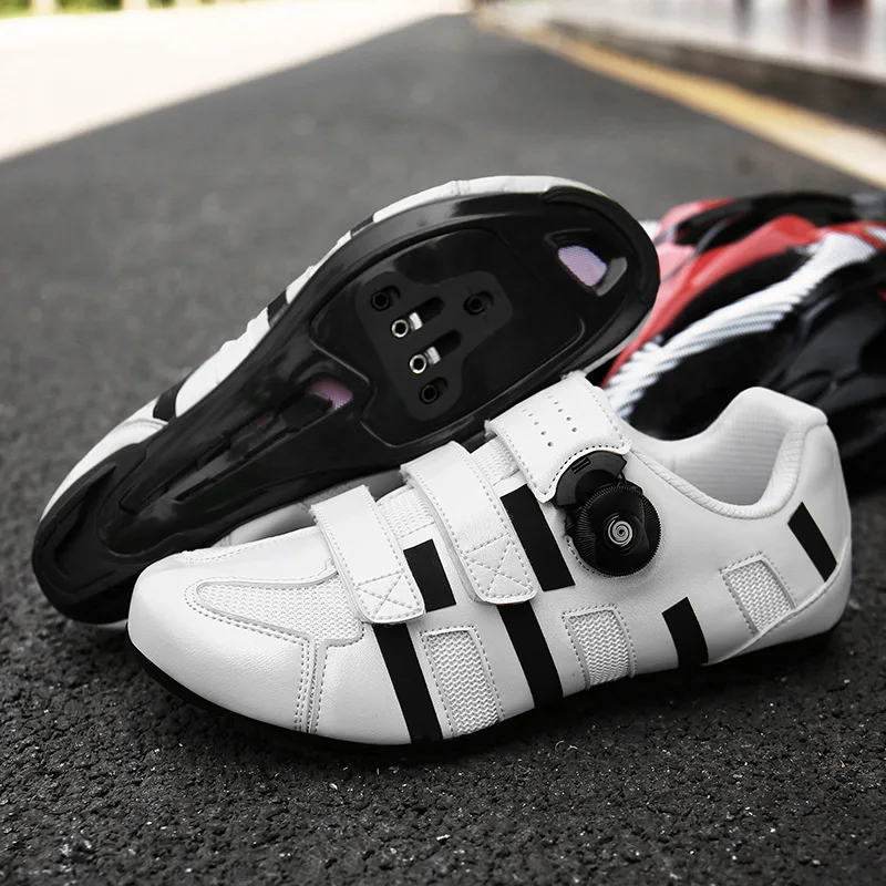 

Men And Women Cycling Shoes Couples New Style Profession Lock Power Cycling Shoe Breathable Highway Climate Control