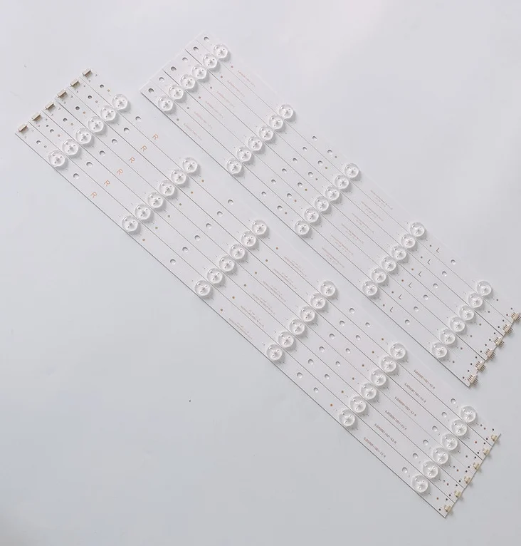 Партиями по 5 комплектов = 60pcs Новая светодиодный Подсветка полосы АОС ТВ LD50V02S T5002S