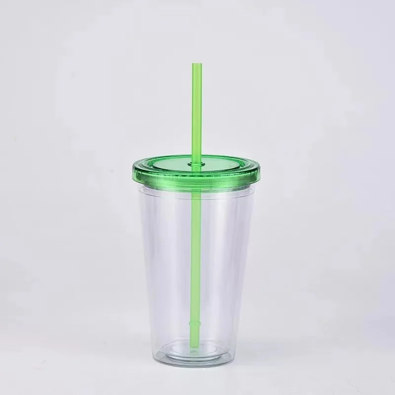 Simple Green Solutions - Acrylic Double Wall Cup for Cold Drinks, Reusable  Cups with Lids and Straws…See more Simple Green Solutions - Acrylic Double