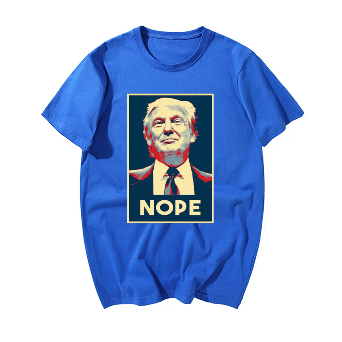 Donald Trump Twitler Nope Funny President T Shirt Men Fashion Summer Cotton Hip Hop Tops Casual Short Sleeve T-Shirt
