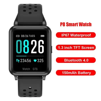 

VODOOL P8 Sport Smart Watch Wide Scope of Application Simplicity Smartband Fitness Tracker Time Display Heart Rate Pedometer
