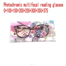 Мужские ретро классические простые квадратные прогрессивные модные очки для чтения мужские и женские цветные мульти-фокус выпускные очки FML