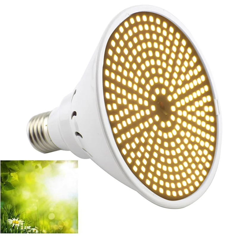 Nutri Giallo Spettro Completo 290 Led Pianta Da Interno Coltiva La Lampadina E27 Fito Lampada Veg Grow Box Crescente Serra Idro Luce Solare