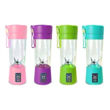 400 мл 6-лист Мини соковыжималка электрические заряжаемые от USB сока чашка Портативный Кубок фрукты чаша для смешивания