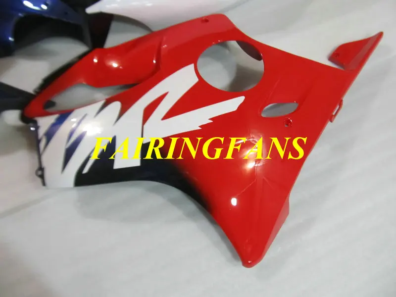 Мотоциклетный вставной обтекатель комплект для HONDA CBR600F4 99 00 CBR600 F4 1999 2000 CBR 600F4 красный синий Обтекатели на кузов+ подарки HU14