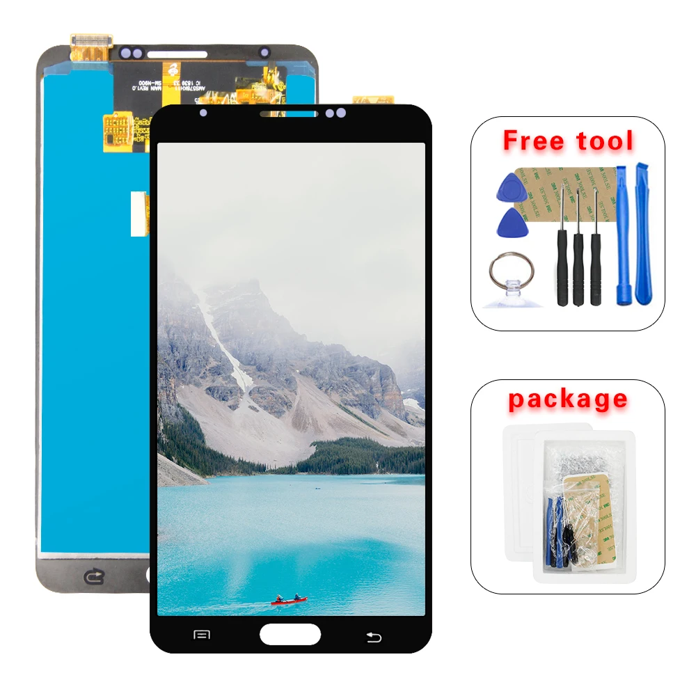 ЖК-дисплей с дигитайзером сенсорного экрана 5 7 дюйма для Samsung Galaxy Note 3 N900 N9005 N900A N900V