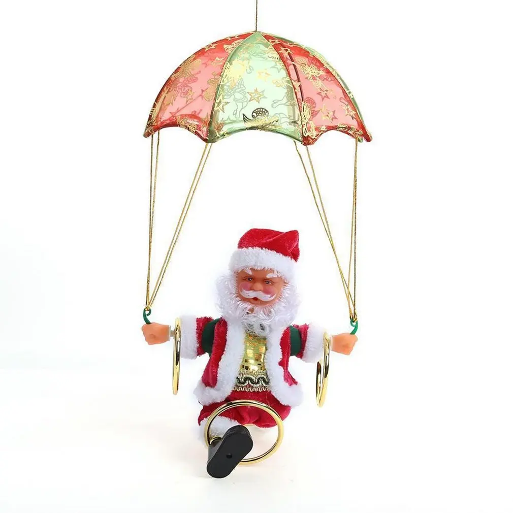 

Electric Santa Claus Toy Singing And Dancing Musical Hula Hoop Christmas Doll Children's Gifts Electric Doll Toys