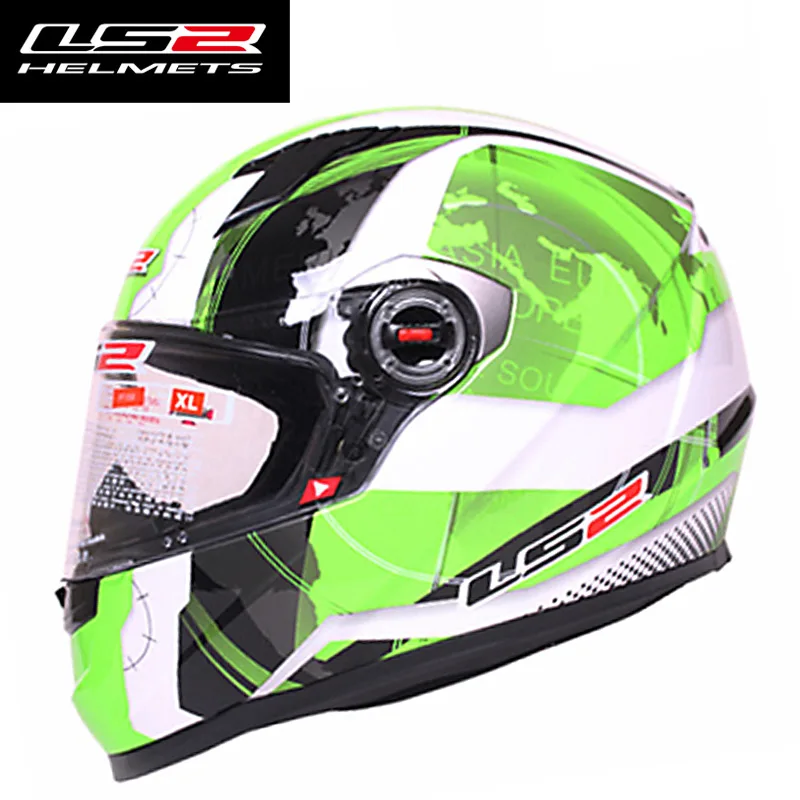 LS2 FF358 Полнолицевой мотоциклетный шлем rcycle moto rbike Racing Casco moto шлем capacetes ls2 capacete de moto cicleta - Цвет: 15