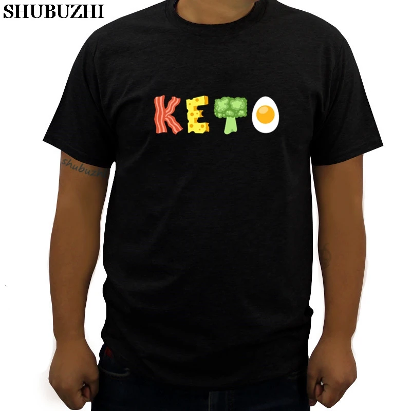 cotton t-shirt men shubuzhi brand tee Keto Low-Carb Diet T-Shirt summer fashion man tshirts cotton t-shirt men shubuzhi brand tee Keto Low-Carb Diet T-Shirt summer fashion man tshirts