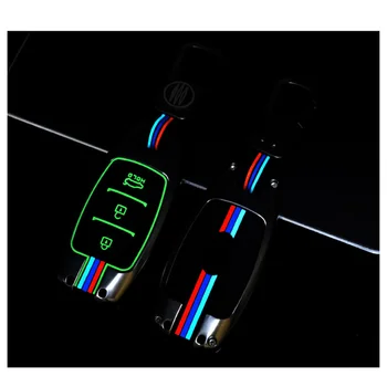 Cover per chiave/telecomando per Hyundai Ix35 2013 2014 2015 2016 2017 2018 2019 2020 2021 accessori per Cover portachiavi con guscio per auto - Portachiavi per auto per Hyundai Ix35 2013 2014 2015 2016 2017 2018 2019 2020 2021