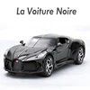 1:32 Alloy Car Bugatti La Voiture Noire Metal Toy Vehicle Sound Light Pull Back Model Children Gift Bauble For Boy Sports Car ► Photo 2/5