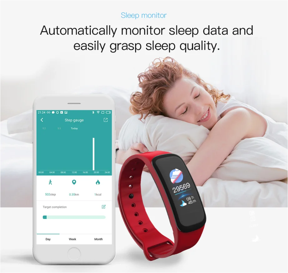C1Plus mart часы браслет напульсники красочный экран монитор сердечного ритма сна кровяное кислородное кровяное давление ip67водонепроницаемый