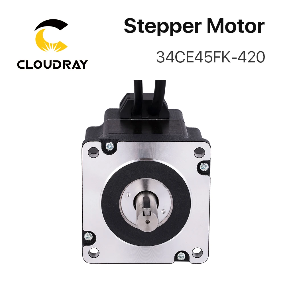 Cloudray Nema 34 스테퍼 모터, 폐쇄 루프 스테퍼 서보 모터, CNC 라우터 조각 밀링 기계용 인코더 포함, 4.5N.m 4.2A