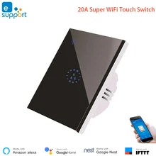 eWelink 20A Smart WiFi Boiler Switch, Timer Setting, Wireless Control, Works With Alexa Google Home, Linkage Control With Sonoff