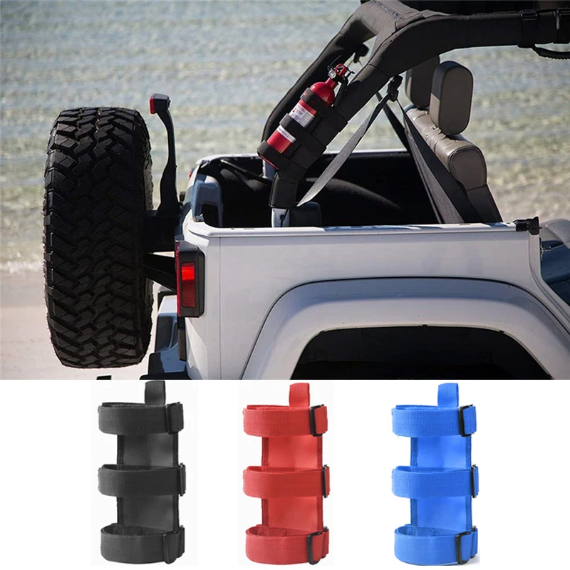 Barre De Roulement De Voiture Support Dextincteur Accessoires De