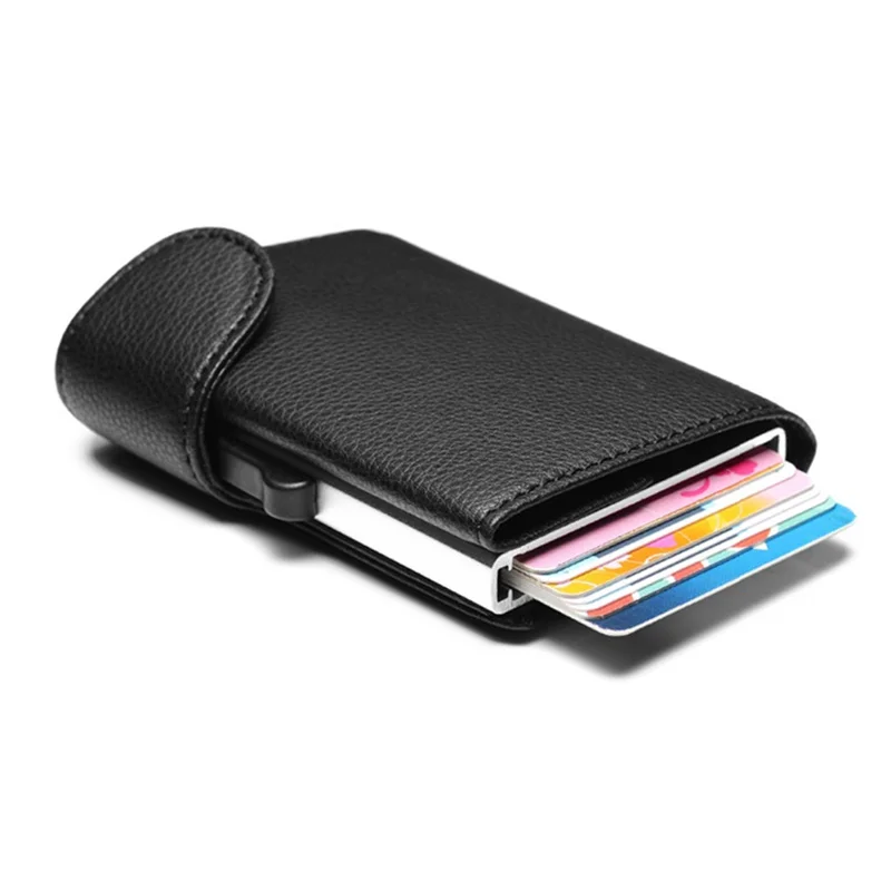 Bycobecy новинка 2019 кошелек с RFID держатель для карт блокирующий металлический одна
