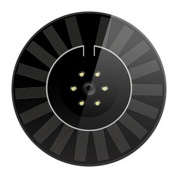 

9V/2.4W Ground Solar Fountain Pump Waterproof LED Solar Panel With Submersible Pump For Bird Bath Garden Decoration Fountain