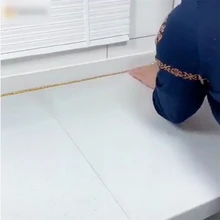 5.5m*8mm DIY Self-adhesive Ceramic Tile Gap Tape Mildewproof Decorative Corner Side Edges Strip Stickers