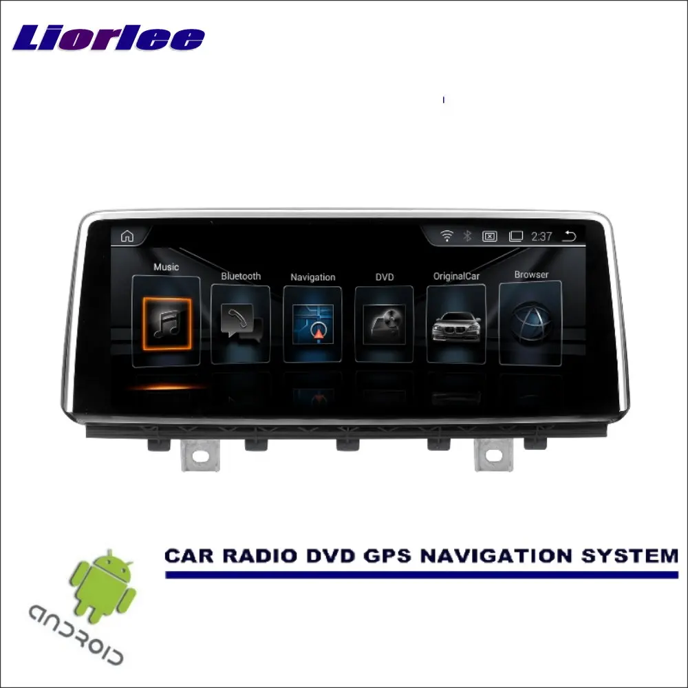 Автомагнитола Liorlee стерео аудио видео HD экран для BMW X5 F15 2014 2017 система GPS навигации