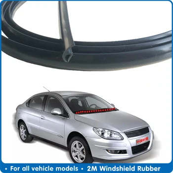 

Car Dashboard 2M Windshield Rubber Seal Front Rear Windshield Sunroof Seal Strips Dustproof Sealing Strip For Auto Windshield