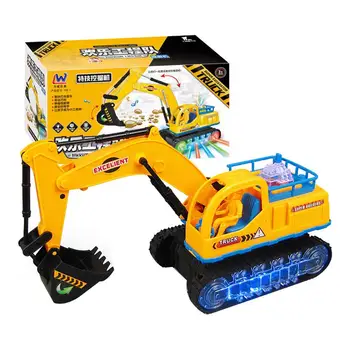 

Remote Control Construction Vehicle Excavator Bulldozer 360 Rotation Toy Telecontrol Engineering Vehicle RC Toys Gifts For Kids