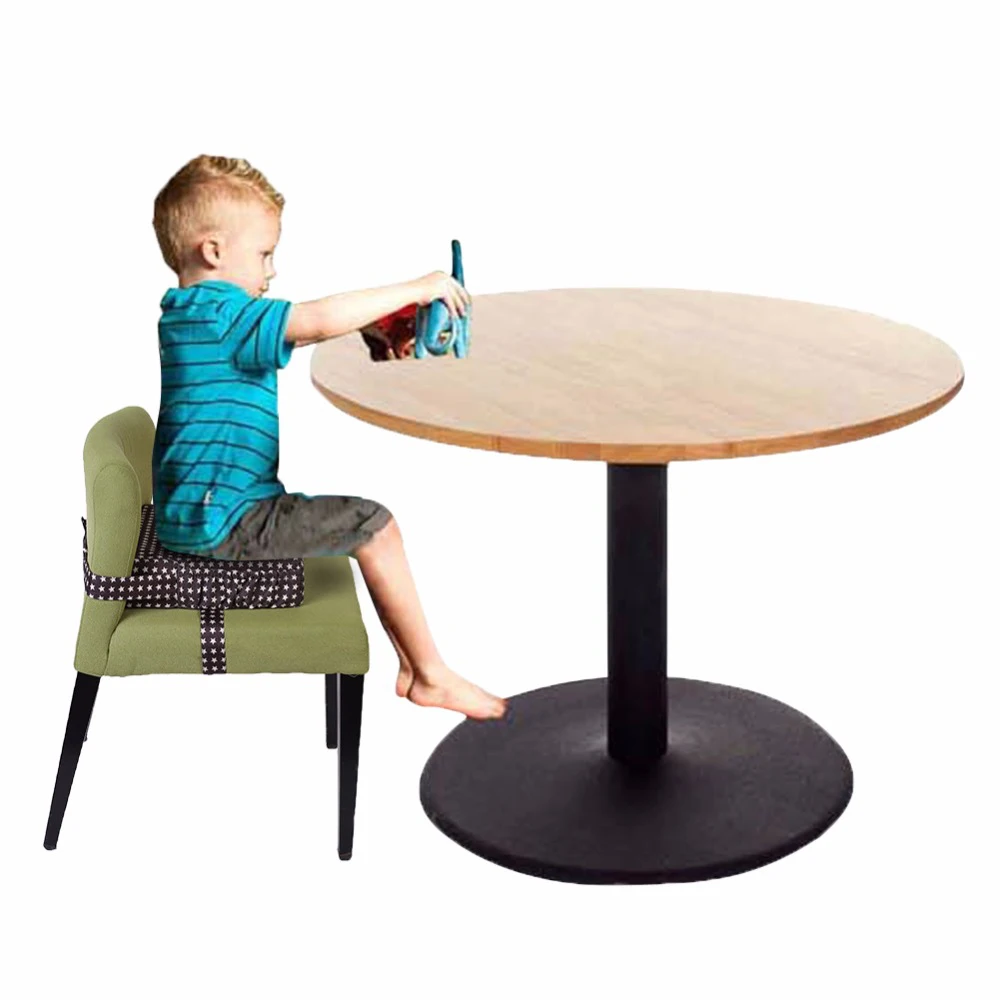 Мягкий Обеденный высокий стульчик моющийся увеличенный для ребенка квадратный детский Подушка для стула съемный регулируемый автокресла