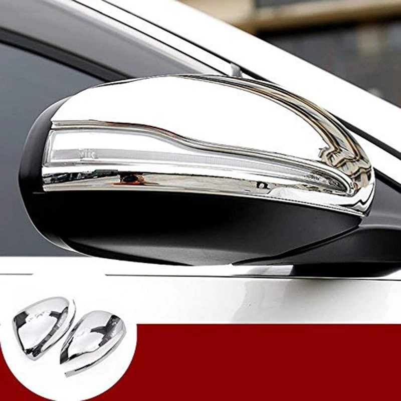 2 шт. зеркало заднего вида Чехлы для Mercedes Benz новые E C GLC S класс боковые зеркала чехлы