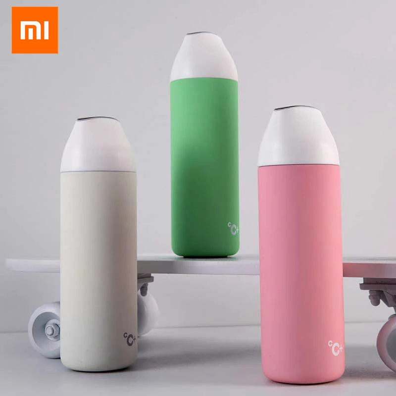 

Xiaomi Kiss Kiss Fish Smart Vacuum insulation bottle 525ML with 3 filter OLED Temperature Screen smart Sensor CC+Cup H30