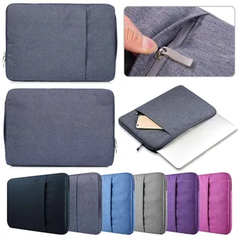 

Universal 11" 13" 15" Laptop Sleeve Bag Pouch Case For Macbook Pro 13 Case Bag Notebook Bag For HP/Dell/Asus Denim Laptop Bag