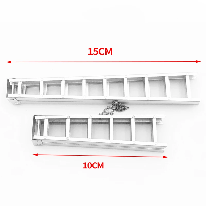 Алюминиевая мини лестница для 1:10 Rc Рок Гусеничный осевой Scx10 90046 D90 D110 Tamiya Cc01 Traxxas Trx-4