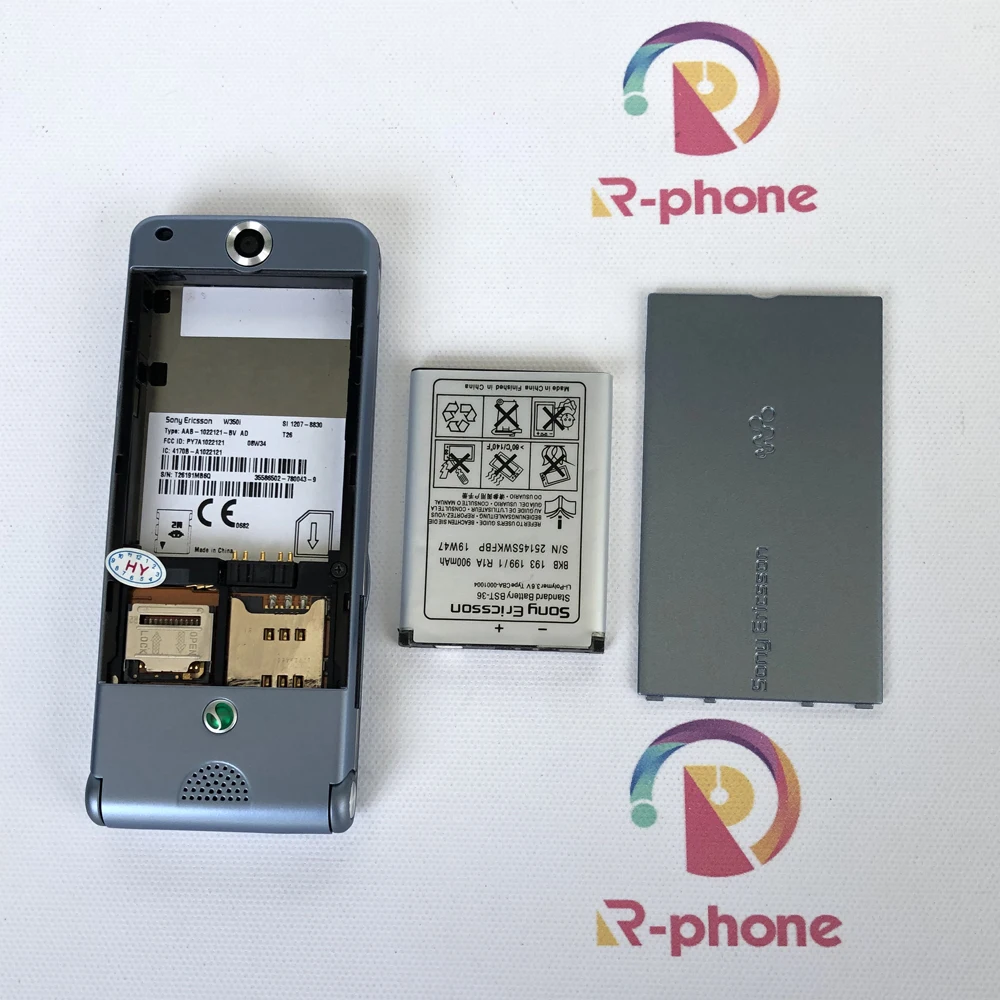 Оригинальный разблокированный мобильный телефон Sony Ericsson W350 1.3MP GSM