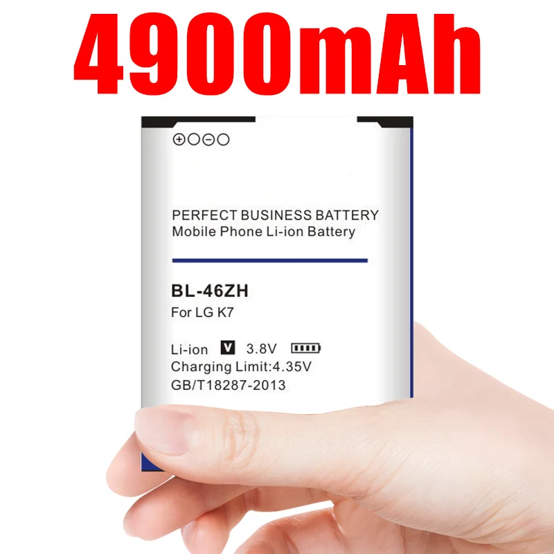 BL 46ZH BL46ZH аккумулятор для мобильных телефонов LG K7 MS330 LS675 Tribute 5 K8 K350N|Аккумуляторы
