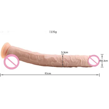 Suction Cup Super Long Big Silicone Horse Dildo Sex Toy Realistic Penis Women Pussy Dong Flexible Strapon Erotic Phalloimitator 6