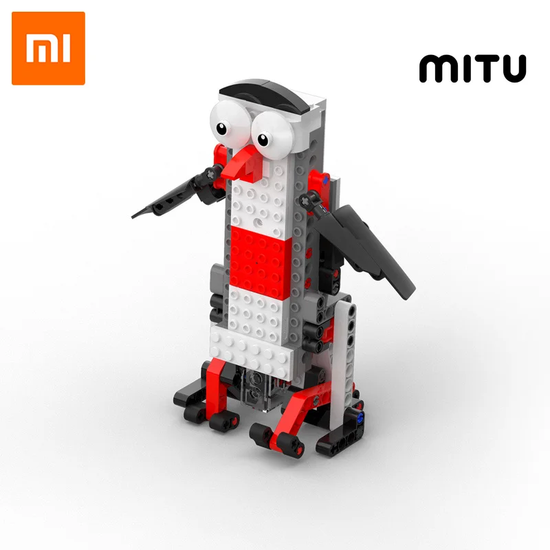 Xiaomi MITU Puzzle Smart Building Block Robot Bluetooth APP Control Programming 3D dynamic Environm