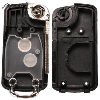 Keyforkess 20pcs 2 Bottoni Modificato di Vibrazione di Chiave Dell'automobile Caso Borsette Per Citroen C1 C2 C3 Xsara Picasso Per Peugeot 206 306 307 407 406 - Jingyuqin 20pcs 2 Bottoni Modificato di Vibrazione di Chiave Dell automobile Caso Borsette Per Citroen