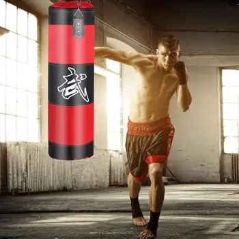 

Empty Boxing Sand Filling Bag Thicken Strength Training Fitness Exercise Punch Bag Boxing Training Fight Karate Sandbag