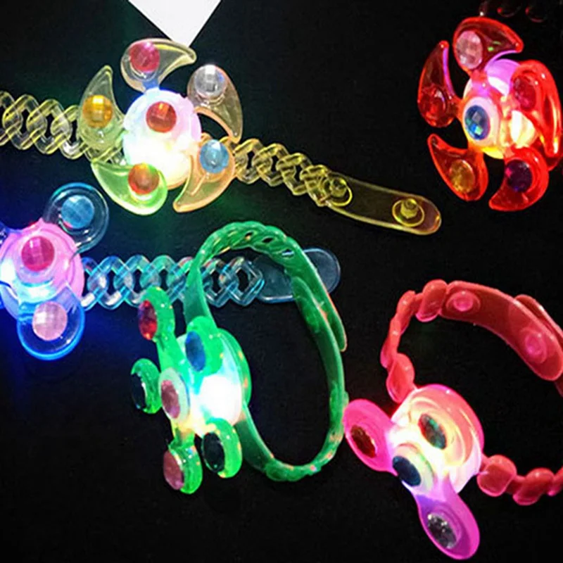 1 шт. светодиодный мультяшный браслет с гироскопом | Украшения и аксессуары