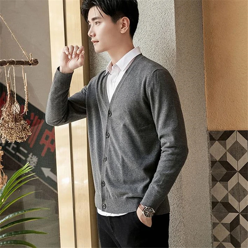 Cotton Sweater Mens Cardigan Sweater Mens V-neck Sweaters Mens Cardigan Sweater Knitwear For Men Jackets And Cardigans Men Coat Cotton Sweater Mens Cardigan Sweater Mens V-neck Sweaters Mens Cardigan Sweater Knitwear For Men Jackets And Cardigans Men Coat