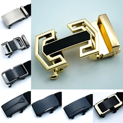 Genuine Men's Belt Head, Belt Buckle, Leisure Belt Head Business Automatic Buckle Width 3.5CM Accessories
