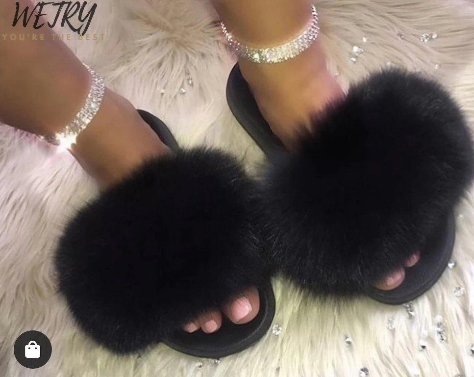 Fluffy sliders shoes Clearance