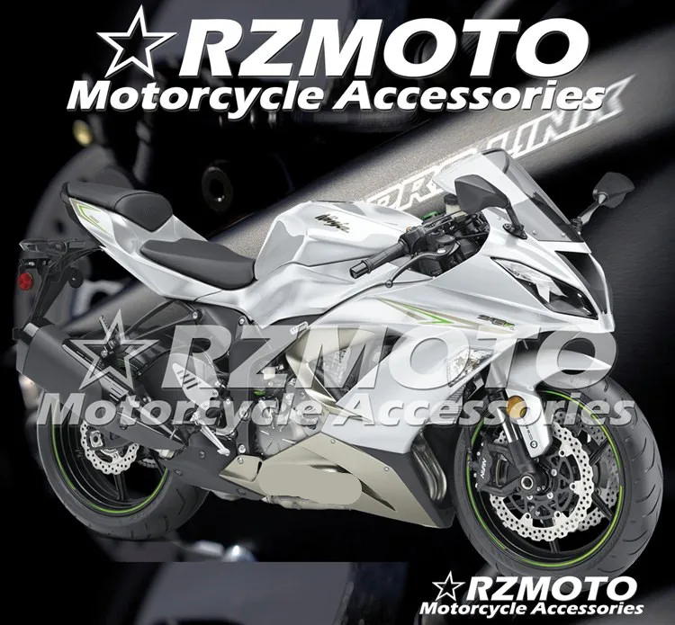 Мотоциклетный обтекатель abs подходит для Kawasaki ZX6R 636 2013- корпусные детали прессформы Магазин № 0483