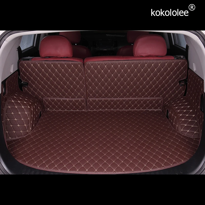 kokololee Custom Car Trunk Mats for subaru forester XV forester Legacy Outback Tribeca Impreza car accessories