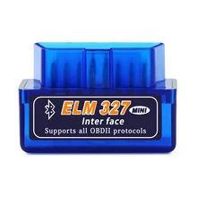 Bluetooth V1.5 Mini Elm327 obd2 scanner OBD ferramenta de diagnóstico do carro para Toyota hilux Corolla Camry avensis auris TRD RAV4