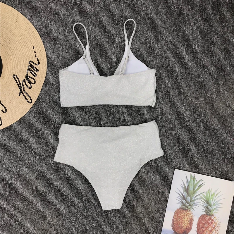 Swimsuit Solid Bikini Women Sexy Bathing Suits Split Swimwear Female High Waist Swimsuit Summer Beach Bikini White Swimming Suit Swimsuit Solid Bikini Women Sexy Bathing Suits Split Swimwear Female High Waist Swimsuit Summer Beach Bikini White Swimming Suit