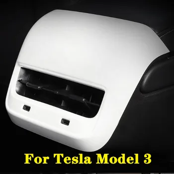 

Car Interior Rear air outlet cover For Tesla Model 3 back exhaust vent cover ABS auto accessories