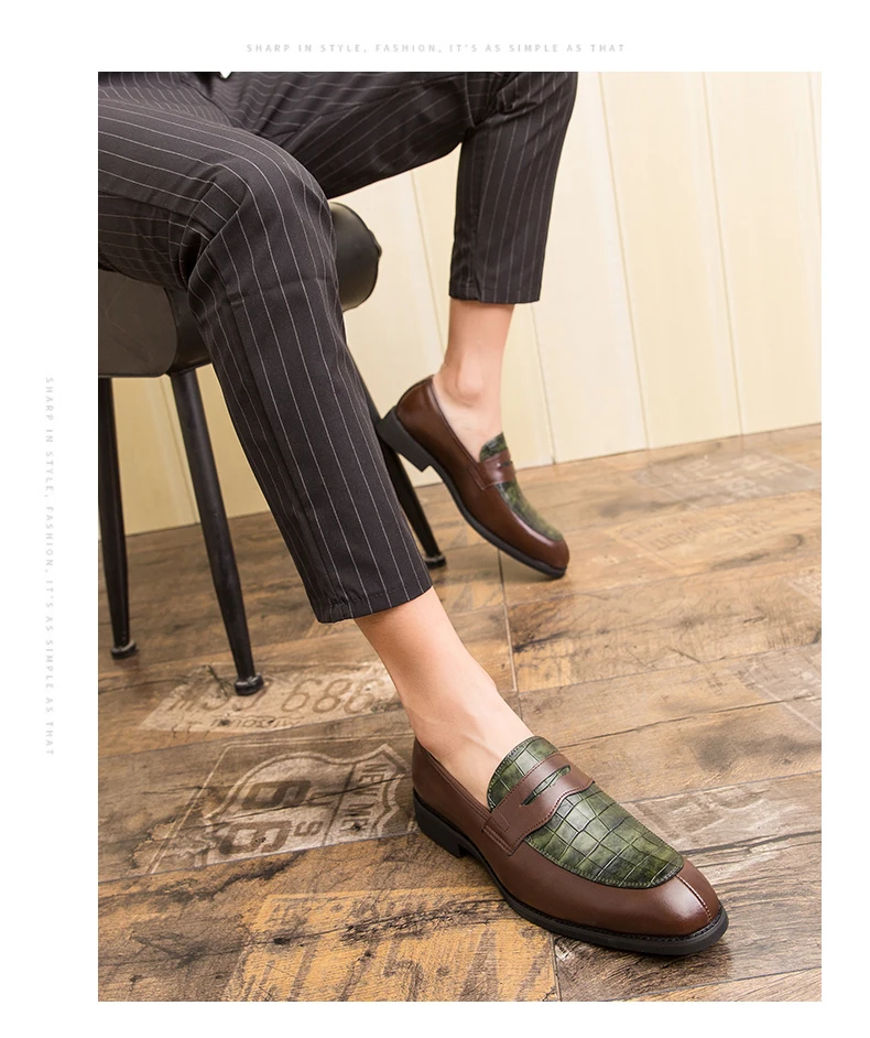 Высококачественная официальная обувь; Мужская обувь; Изысканные Мужские модельные туфли; элегантные туфли в итальянском стиле; цвет коричневый, черный, желтый, зеленый