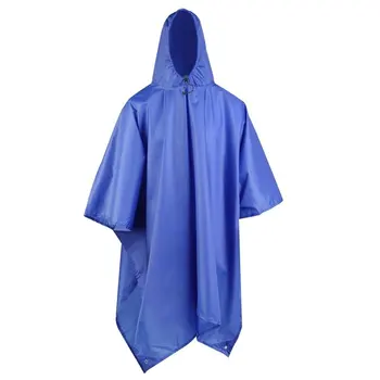

Women/Men Adult Raincoat Thickened Waterproof Rain Coat Outdoors Travel Camping Fishing Rainwear Suit Rain Cape Cover Hooded